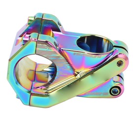 Bike Handlebar Stem Lightweight Sturdy Hollow Carved Design Bike Handlebar Accessories for Mountain Bike Multicolor