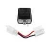 AMFRNE Adjustable 2-Pin Electronic LED Flasher Relay for Motorcycles Fix