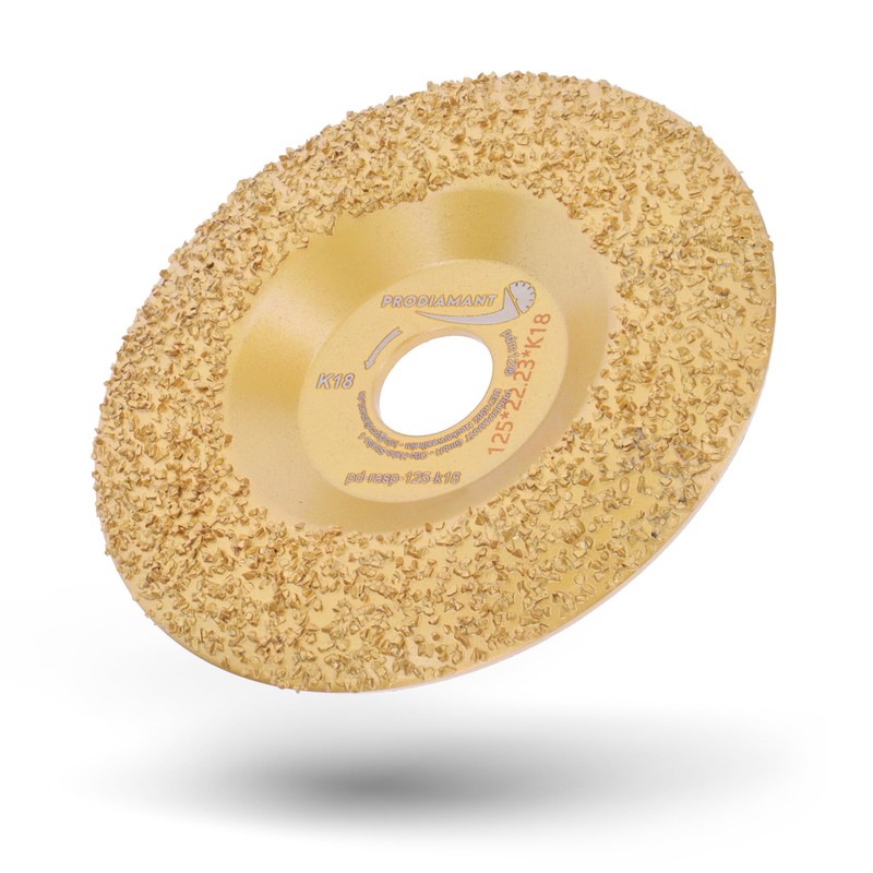PRODIAMANT Grinding Disc Diameter 125mm K18 - Tungsten Carbide Coated
