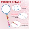 uxcell 2 Pack Beadable Mirrors with Handle, 5.7 Inch Long