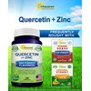 aSquared Nutrition Quercetin 1000mg with Zinc Supplement - 120 Capsules