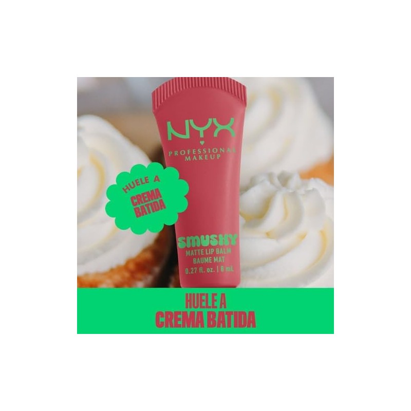 NYX Professional Makeup Smushy Matte Lip Balm tono Snuggle Szn