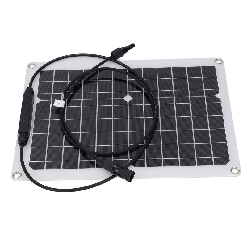 Small Solar Panel Flexible Kit 18V 15W for Battery Charging