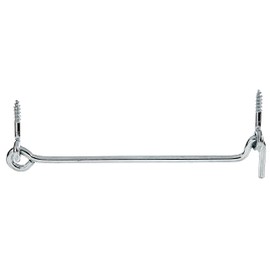 GAH-Alberts Alberts 204471 Galvanised Storm Hook with Angle Plates or Eyelets Length 198 mm Hook Diameter 6 mm