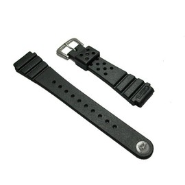 Seiko DAL3BP Men's 0.7 inch (19 mm) Urethane Band