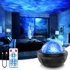 Fokky Starry Sky Projector Children Adults, Water Waves Galaxy Projector