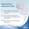 LEVOIT Humidifier Replacement Filters 10-Pack, Mineral Absorption Pad,Compatible with LV600S,LV600HH,OasisMist450S,Capture