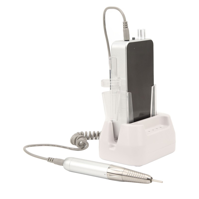Rechargeable Manicure File 0 To 35000rpm Large Screen Display Electric