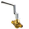 Sunrise Kitchen Supply Gas Burner Ball Valve with Handle for