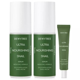 Dewtree 듀이트리 스네일 달팽이 에센스 앰플 세럼 2개 Dewtree Snail Essence Ampoule Serum 2pcs [Two snail serums]