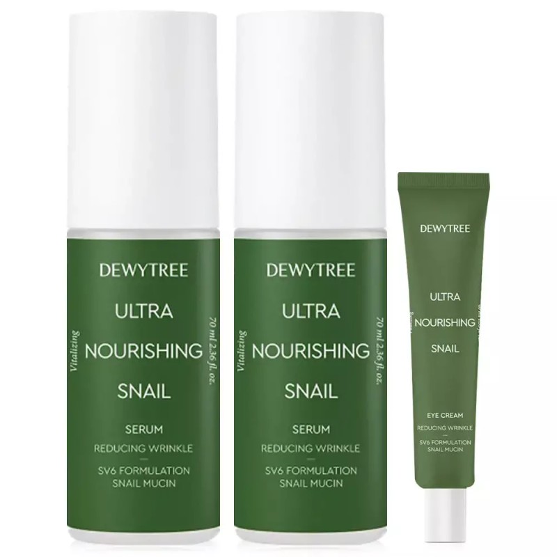 Dewtree 듀이트리 스네일 달팽이 에센스 앰플 세럼 2개 Dewtree Snail