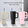 KLOWOAH Replacement Straw Compatible with Simple Modern 30oz Tumbler,with 1