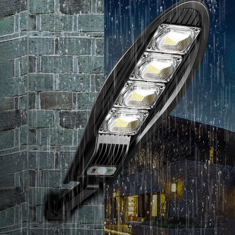 Solar Street Light 3 Modes Remote Control Motion Sensor LED