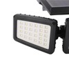 Outdoor Motion Sensor Light Solar Powered 3 Adjustable Heads IP65