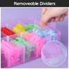 Segbeauty Transparent Storage Box, 26 x 17 x 18 cm,