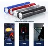 Red Portable Mini Flashlight, High Brightness Water-Proof Outdoor Emergency LED