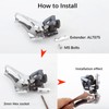 DJC Road Bike Front Derailleur Extender Adapter Converter Shimano R7000