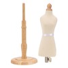 Female Dress Form Professional Beech Wood Durable Sewing Dress Form
