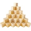 1-1/2 inch Unfinished Wooden Cubes,Pack of 40 Wood Square Blocks,