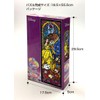 456 Piece Jigsaw Puzzle, Beauty and the Beast Stained Glass