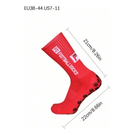 25-28cm Antideslizantes Fútbol Y Manga Media Y Espinillera