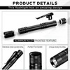 HYVCZP 3-Pack Mini LED Pocket Flashlight Pen Style Flashlight with