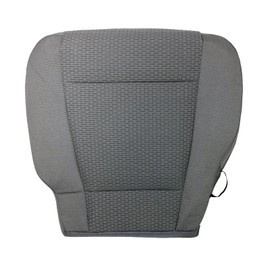 SHTLYH Driver Side Bottom Gray Cloth Seat Cover Fit for 2015 2016 2017 2018 2019 2020 F150 XLT