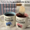 Triple Gifffted Promoted to Grandparents Coffee Mugs for New Best