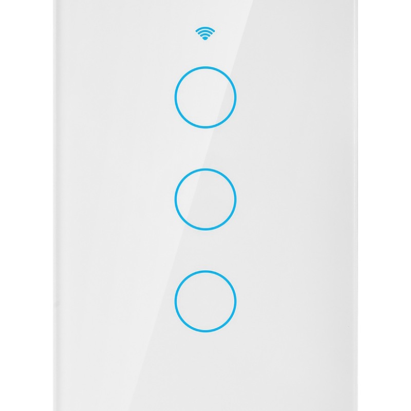 WiFi Touch Screen Switch Single Circle for Alexa for Google
