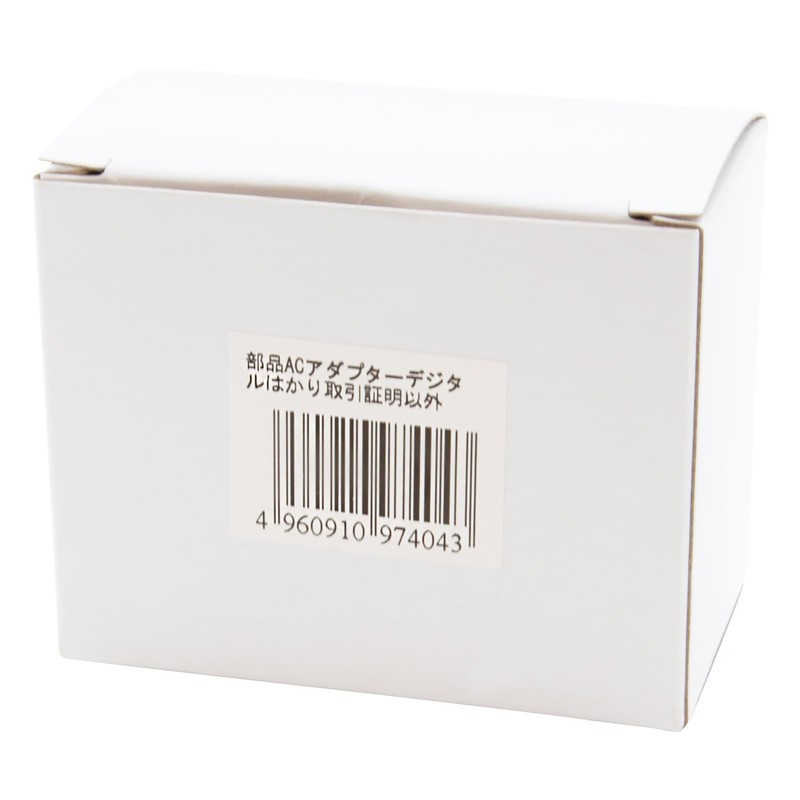 Shinwa Sokutei 97404 AC Adapter Digital Scale for Non-Trade Proof