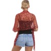 Central Chic Women's Stunning Sequin Evening Scarf - In 3