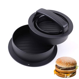 tooloflife 3 in 1 Burger Press, Stuffed Hamburger Maker for BBQ Non-Stick Sliders Beef Burger Press for DIY Stuffed Burger
