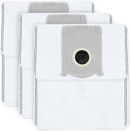 ECOVACS 3 Pcs Dust Bags for DEEBOT X8 PRO OMNI/T50 OMNI/T50 PRO OMNI/T50 PRO MAX Robot Vacuum and Mop, Disposable