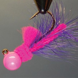 Aerojig Company Aero Jig Hackle, 1/8 oz Purple/Pink