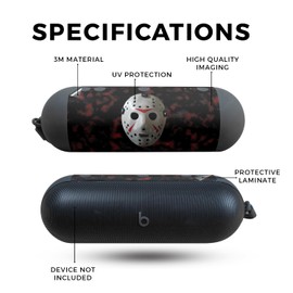 Speaker Skin Compatible with Beats Pill (2024) - 13th Nightmare - Premium 3M Vinyl Protective Wrap Decal Cover - Easy to Apply | Crafted in The USA by MightySkins