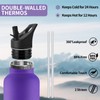 Thermos Flask, 1000 ml, BPA-Free, Stainless Steel, Leak-Proof Insulated Flask,