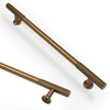 Asidrama 10 Pack 10 Inch(254mm) Antique Brass Cabinet pulls Kitchen