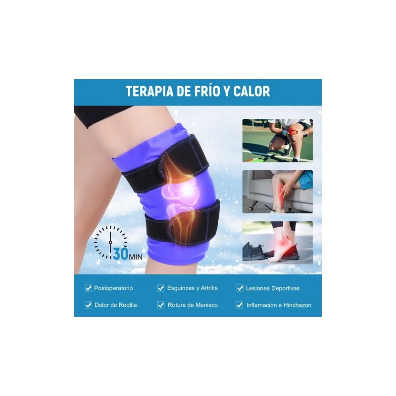 Compresa Fria Rodilla Compresas De Gel Frío Calor Para Dolor