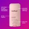 Method Deodorant, Pure Peace, Rose Water, Peonies + Pink Sea