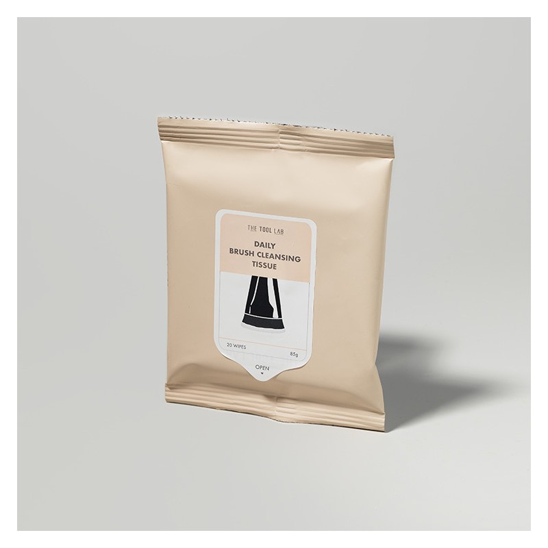 THE TOOL LAB Brush Cleansing Tissue (20P) - THE TOOL