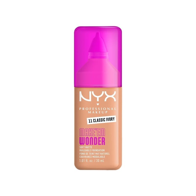 Base de Maquillaje Nyx Professional Make Up Make em Wonder