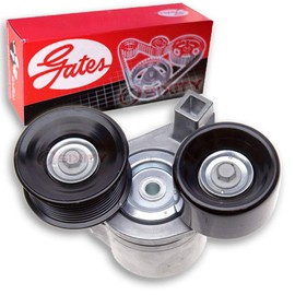 Gates DriveAlign Drive Belt Tensioner Assembly compatible with Ford F-250 Super Duty 7.3L V8 1999-2003 Engine Pully Accessory Belts Cooling System
