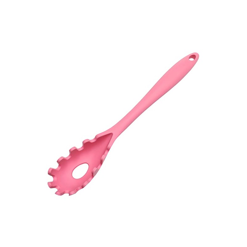 Chef Craft Premium Silicone Spaghetti/Pasta Fork, 11.5 inch, Pink