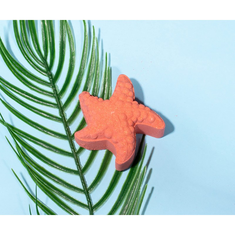 Holler and Glow Counting Stars, Starfish Shaped Bath Fizzer