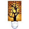 Gotham Decor Owls Tree of Life Klimt Inspired Night Light