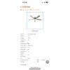 Trans Globe Lighting F-1005 BN 52" 5 Blade Indoor Ceiling