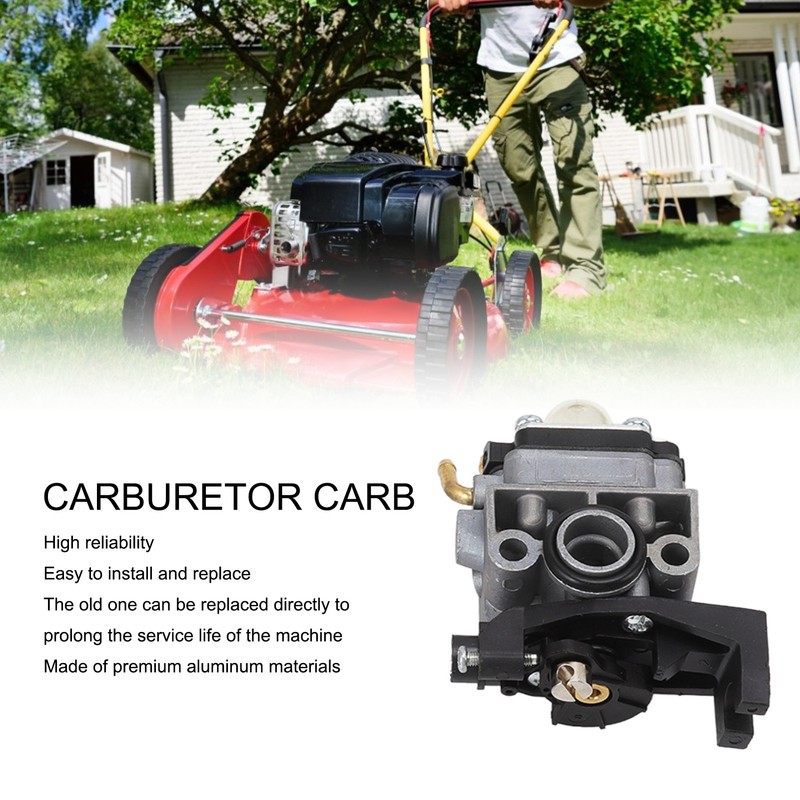 Lawn Mower Carburetor Aluminum Carb Replacemrnt For Husqvarna 531008681 324RX