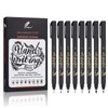 GETHPEN Calligraphy Pens, Hand Lettering Pens, 8 Size Calligraphy Pens