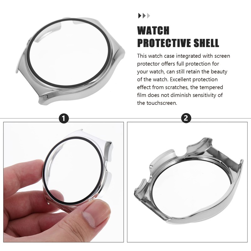 Gatuida Smartwatch Protective Cover Tempered Screen Protector Stylish Design for