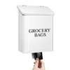 Calindiana Grocery Bags Holder (White)